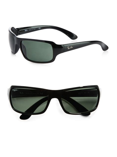 ray ban oversized wrap sunglasses.